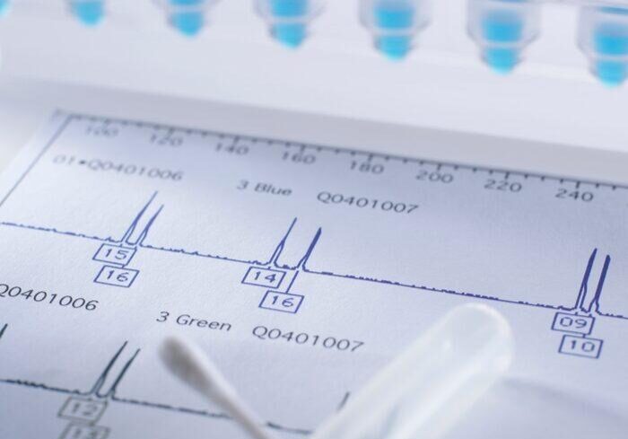 Samples,And,Swab,Containing,Dna,Sample,On,Genetic,Testing,Results