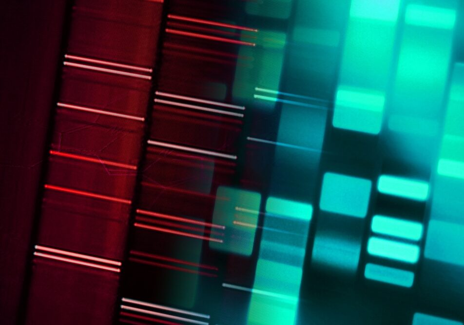 Dna,Data,With,Genetic,Information.